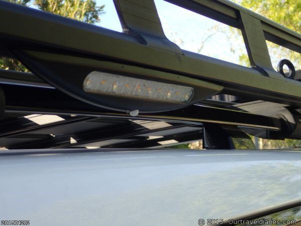 Roof rack side led lights sale